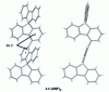 Figure 6 - X-ray structure of 4,4'-(SBF)2 seen from two different angles [22]