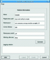 Figure 3 - Automatic module generator interface for YencaP