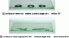 Figure 15 - Observation of water droplet deposition on non-irradiated glass surface: contact angle of approx. 70˚ (a) and on UV-exposed glass surface: contact angle tending towards 0˚ (b).