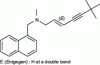 Figure 3 - Chemical structure of terbinafine