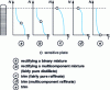 Figure 11 - Different temperature profiles in a column