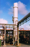 Figure 2 - Cold purification of the Kourou hydrogen liquefier (Air Liquide document)