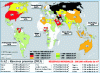 Figure 2 - Proven gas reserves worldwide in 2013 (doc. CEDIGAZ)