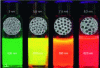 Figure 13 - Fluorescence of CdSe/ZnS quantum dots of different sizes