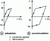 Figure 11 - Elasto-plastic deformation path with heterogeneous deformation field