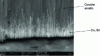 Figure 20 - Microfractography of an electrolytically colored anodic layer (view taken in atomic number contrast)