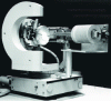 Figure 40 - Scanning X-ray diffractometer built on Philips X'Pert goniometer and Bruker X'Flash EDS detector placed on the 2ϑ circle.
