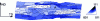 Figure 16 - TEM orientation map (distribution of {hkl} planes) showing a cube orientation band in a 95% cold-rolled Fe-Ni36% sample annealed for 2 min at 600°C.