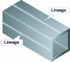 Figure 9 - Example of one of the surface defects: the line defect