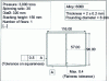 Figure 7 - Example of initial design data