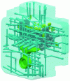 Figure 39 - Installation of cooling circuits in molded parts