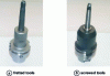 Figure 8 - UGV milling cutters and their respective attachments