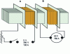 Figure 9 - Example of a step-up or step-down transformer, depending on the number of turns in the secondary winding B