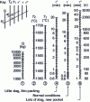 Figure 25 - Abacus for estimating temperature losses of steel in the ladle