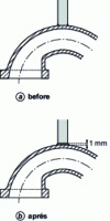 Figure 45 - Shape modification for use with standard ejector