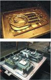 Figure 31 - Examples of plates – production models for cast-iron parts (credit: Baxi)