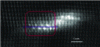 Figure 14 - High Angle Annular Dark Field (HAADF) contrast image obtained in a scanning transmission electron microscope (STEM) showing the distribution of yttrium (light columns) on a disconnection of a rhombohedral macle of yttrin-doped alumina [45].