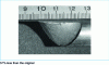 Figure 21 - Sudden fanning of a torsion bar initiated by a conformity check punch