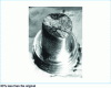 Figure 47 - Flake fracture of a ∅ 10 mm tensile specimen in a 50 mm Z-sheet, Ni Cr Mo steel, flakes at mid-thickness