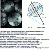 Figure 10 - Simulation of a convergent silicon beam pattern with the incident cone tilted with respect to [111] so that the diffraction disk 20 is brought into the place of the transmitted beam so that its center is in the Bragg position.