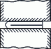 Figure 25 - Block bending: specimen legs on contact