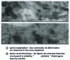 Figure 11 - Cross-sectional TEM images of hydrogen-implanted silicon