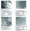 Figure 9 - Electron micrographs of fine precipitates in microalloyed steels, IRSID plates