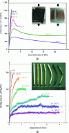 Figure 13 - Plasticity observed after high-temperature mechanical testing (crédit DR)