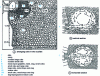 Figure 8 - Coke arrangement in the nozzle zone and in the crucible (after [8])