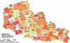 Figure 11 - General practice patient flows in Nord-Pas-de-Calais cantons (2005) [19]