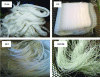 Figure 9 - Example of implantable tissue (polymers) after CO2 SC treatment.