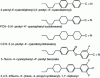 Figure 14 - Typical examples of nematic components