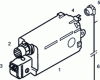 Figure 34 - Jacquard UNIVAL 100 motor with pulley and yoke (source: Stäubli)