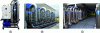 Figure 4 - Klearsep loops for (a) treatment of oily emulsions and (b) laundry water with a membrane surface area of 400 m2 (Orelis Environnement, Salindres, France), (c) multi-stage plant for treatment of fermentation musts with a membrane surface area of over 5,000 m2 (Novasep, Chasse-sur-Rhône, France).