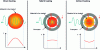 Figure 5 - Different microwave heating strategies