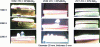 Figure 8 - Video images taken after 15 min air oxidation of HCM, ZCM and ZCT samples at 1,800, 2,000 and 2,200 K respectively.