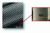 Figure 7 - Lead titano-zirconate (PZT) microelectronics part produced by the additive inkjet printing process (SPCTS laboratory and Ceradrop company) (from [N4807])