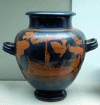 Figure 1 - Greek red-figure vase from the 5th century B.C. in the British Museum
