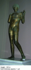 Figure 13 - Apollo of Lillebonne (Roman Empire, Ier- IIe century AD) (Musée du Louvre, (inv. Br 37))