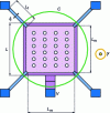 Figure 7 - Out-of-plane accelerometer structure 