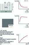 Figure 4 - Structure and properties of magnetic nanowires 