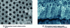 Figure 16 - Examples of surface nanostructuring