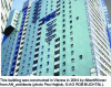 Figure 12 - High-rise building with photocatalytic tiled facade
