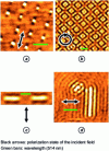 Figure 19 - Displacement of a nanoscale photo-induced azo polymer in the vicinity of metal nanoparticles 
