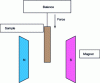 Figure 30 - Thermogravimetry and magnetic measurement