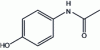 Figure 6 - Formula for acetaminophen (paracetamol) or para-acetylaminophenol