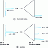 Figure 1 - Illustration of the principle of tandem mass spectrometry for the positive chemical ionization of diethyl phthalate.