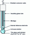 Figure 1 - pH indicator glass electrode