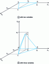 Figure 12 - Construction of the initial simplex according to Czech