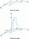 Figure 13 - Construction of the initial simplex according to Lowe